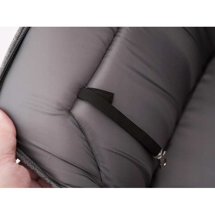 Транспортувальна сумка PillowPrim, сіра, пластик, розмір S