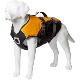 Собача рятувальна жилетка Float Doggy, ергономічна, патентований дизайн, середній розмір, рожева