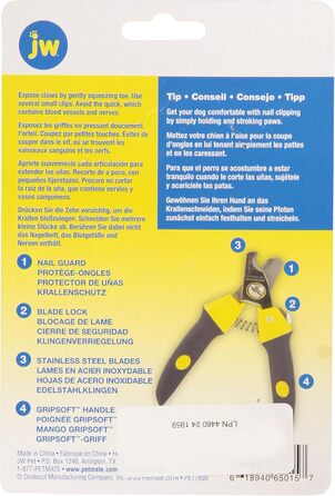 Тример для когтів William Hunter JW Gripsoft Deluxe для котів та собак середніх порід