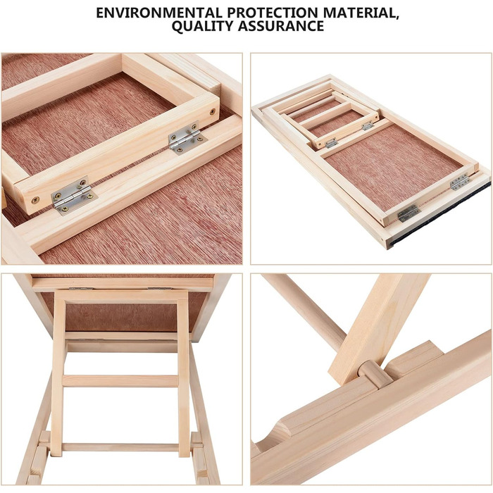 Сходинки для собак, складані, для дивана, авто та ліжка. Дерев'яна рампа для собак, регульована висота 30/40/50/60 см, з антиковзким килимком (70х35х30/40 см)