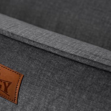 Лежанка для собак та котів, лежанка-софа, лежанка для тварин, лежанка для собак, 64 x 49 см, бежева, еко-льон