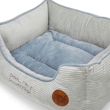 Килимок для тварин Petface Cord, сірий, квадратний, розмір S (1 шт.)