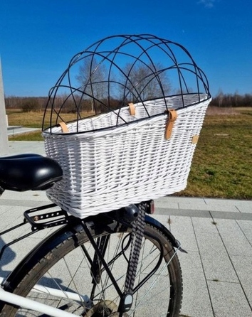 Велосипедний кошик WikliBox, білий, розм. S/M