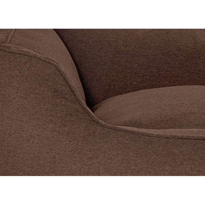 Крісло-ліжко для собак Crispino з велюру, ручної роботи, розмір M-L, 85 x 63 см. Знімний чохол, легко мити. Підходить для великих, середніх та маленьких собак (Колір: Коричневий, Розміри: 85 x 63 x 23 см)