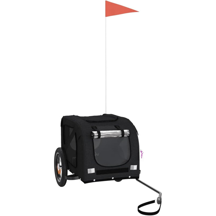 Навіс для собак на велосипед Robuster Oxford, чорний, 30 кг, модель 93870