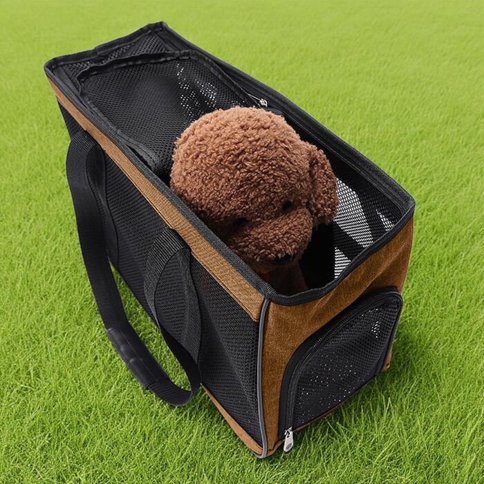 Сумка-переноска для собак маленьких порід | Оранжева сумка-переноска для подорожей, кемпінгу та прогулянок