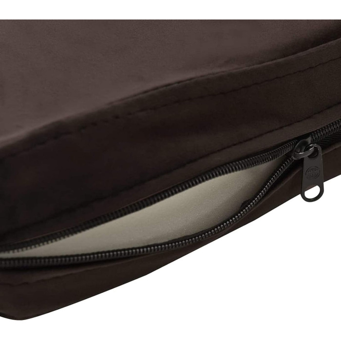 Диван для собак Tidyard: м'який лежак для домашніх тварин, коричневий, 72x45x30 см