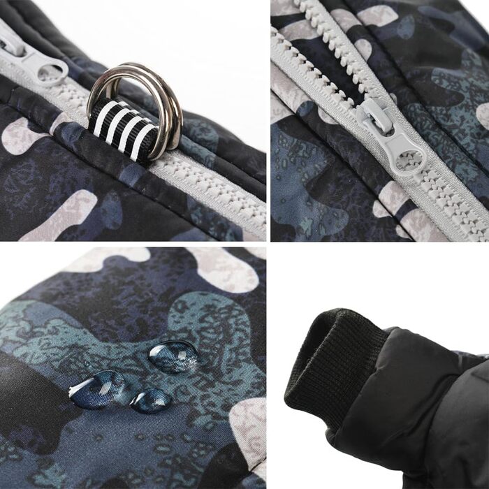 Зимовий теплий одяг для собак, флісовий теплий одяг, водонепроникний одяг для собак, для чихуахуа, мопсів, лабрадорів, одяг для собак