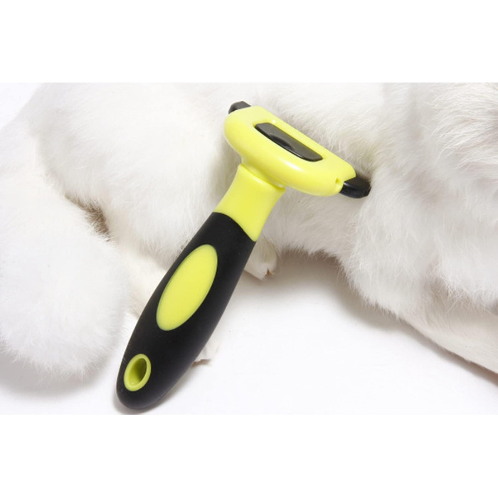 Інструмент для видалення шерсті та щітка для грумінгу домашніх тварин, (M) для собак та котів різних порід та типу шерсті (короткої або довгої).