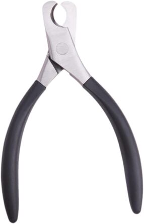 Ножиці для обрізання кігтів тварин, ножиці для кігтів, інструмент для догляду за домашніми тваринами, сталеві (чорні)