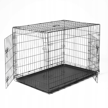 Металевий вольєр-клітка Be-Active для великих собак, 68 x 105 x 75 см