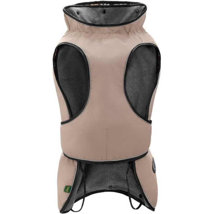 HUNTER Uppsala: Водовідштовхуючий одяг для собак, світловідбиваючий, 80 см, тауп