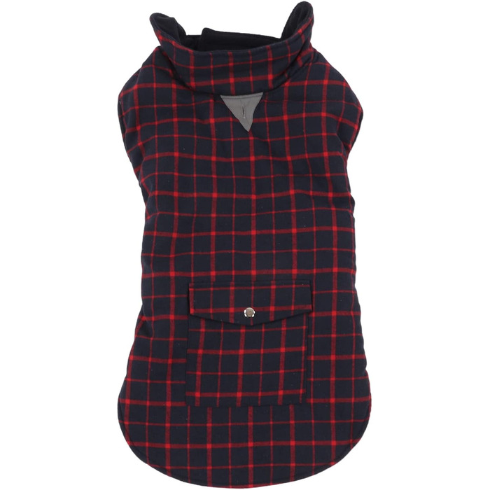 Зимовий одяг для собак Qcwwy: тепла, водонепроникна та вітронепроникна куртка для малих, середніх та великих собак (XL)