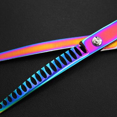 Професійна вигнута ножиці Чанкер для грумінгу собак та котів, 6,5 дюймів