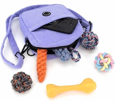 Сумка для ласощів для собак COOWONE: зручна та функціональна сумка для прогулянок з інтегрованим дозатором кульок