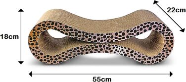 Картонна лежанка-клітка для котів Just-Sale Katzen Lounge 8 шт. - іграшка та місце для відпочинку