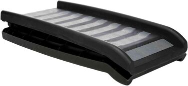 Рампа складальна Trixie, пластик, 39 × 160 см, чорний/сірий