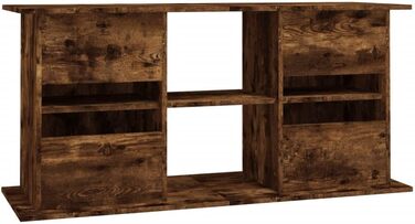 Тумба для акваріума Xichuzi, димчастий дуб, 121x41x58 см, ДСП, акваріумний стіл-шкаф