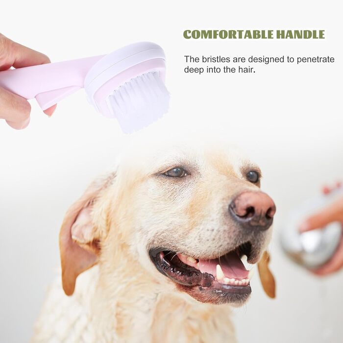 Гребінець для котів Gatuida, щітка для собак, масажна щітка для догляду за шерстю з запасними насадками