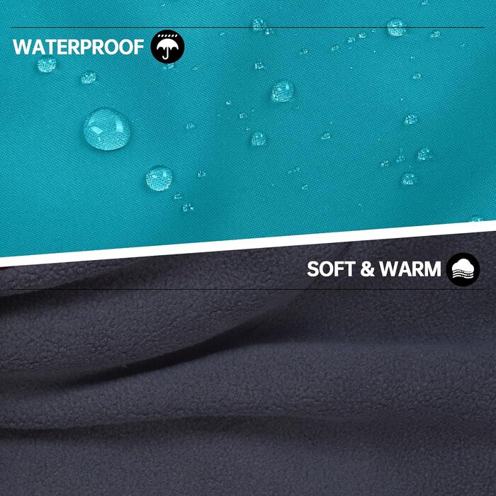 Зимовий антідощовий антівітряний антіфільтр для такс, тепла куртка для собак, теплий антіфільтр для собак з захистом живота та отвором для повідка, зимові куртки для собак (S, Marine)