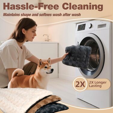 М'яка ковдра для котів Mora Pets: комфортне ліжко для кошенят та дорослих котів, 53 x 33 см, сірий колір