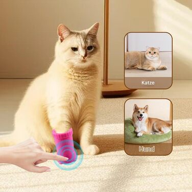 Автоматичний мийник лап для собак | USB-зарядка | Для прогулянок, подорожей | Рожевий