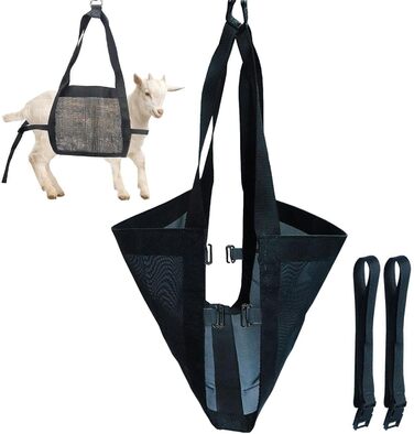 Вага для собак, телят, ягнят та альпак | Переносний знімний ремінь для грумінгу