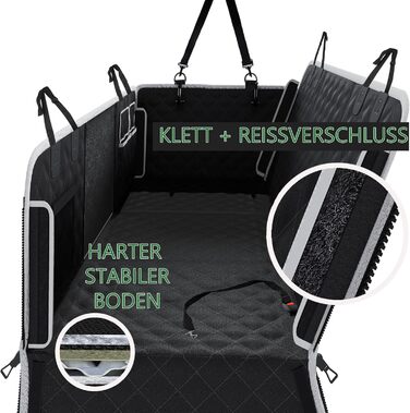 Захист для автосидіння собаки PawJoy: водовідштовхувальний, неслизький, універсальний (136x61 см)