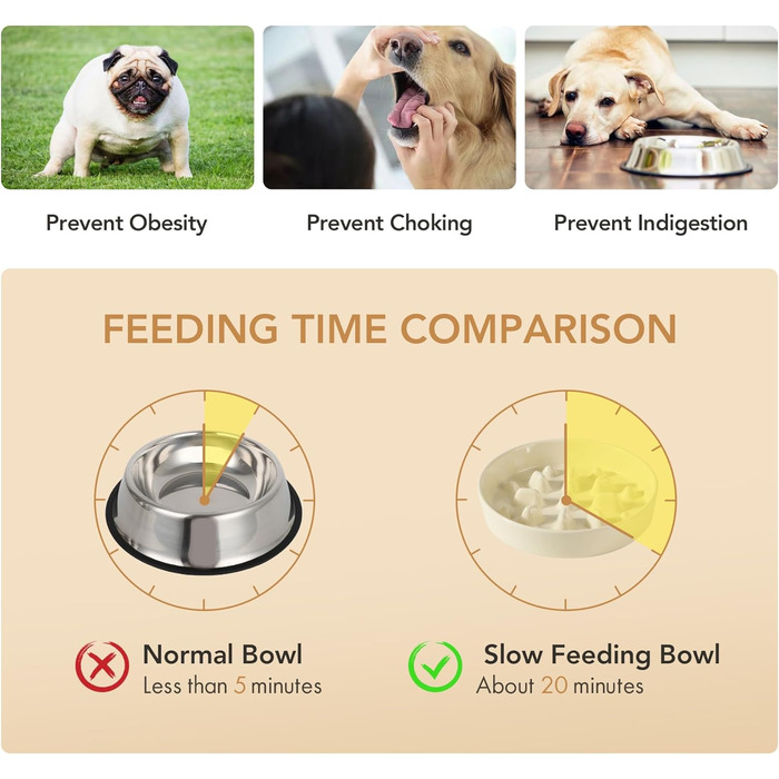 Підвищена годівниця для собак та котів Havniva з кераміки, для повільного годування, 13 см та 15,5 см миски, дерев'яний підставник, 2 шт. світло-зелений + підставка, 8.2 дюйми