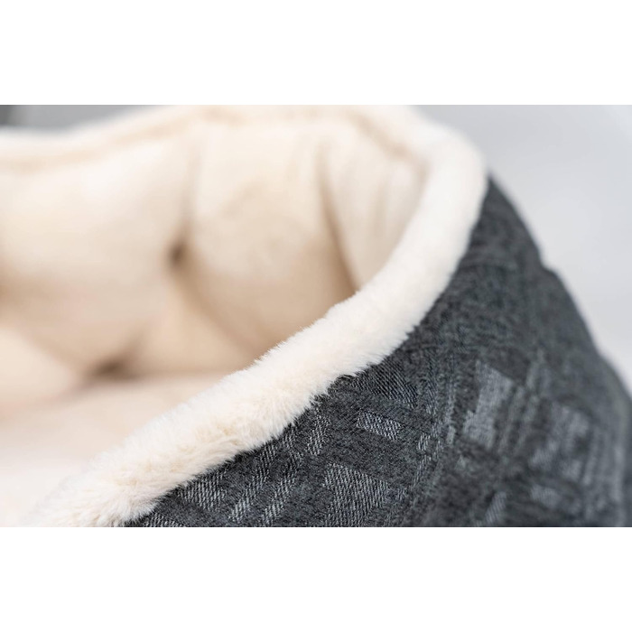 TrendPet LunaNest: М'яке ліжко-гніздо для собак та котів (Бежевий)