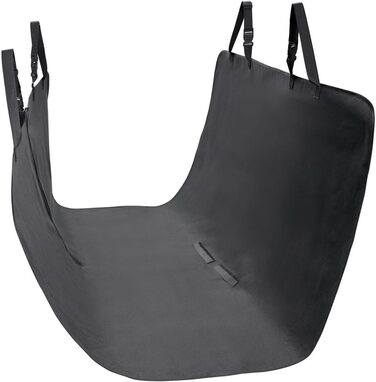 Авточохол на заднє сидіння HUNTER, чорний, 150x145 см, захист від бруду та шерсті