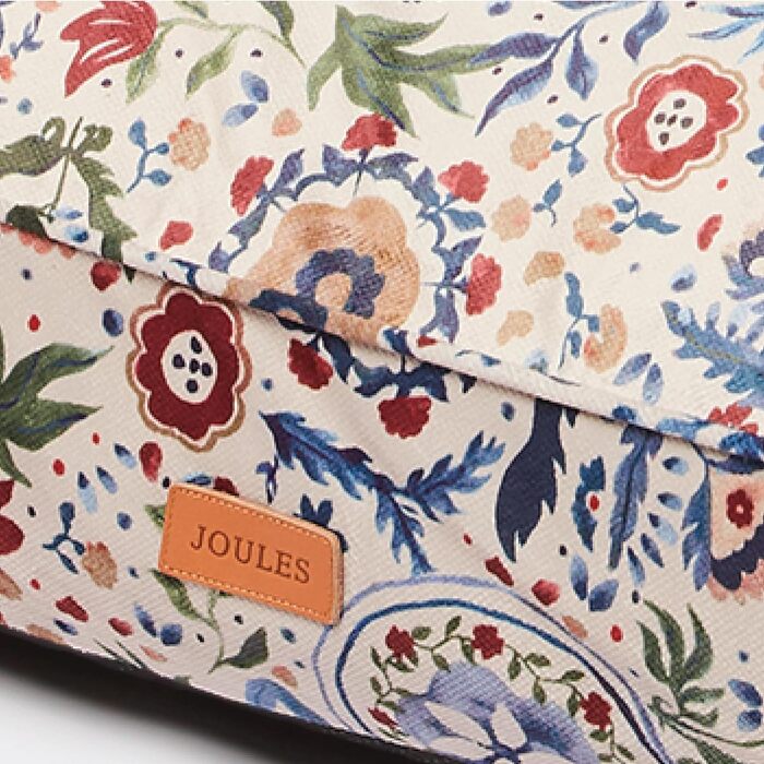 Килимок для собак Rosewood x Joules Festival Floral - розкішне ліжко для середніх собак, миється, з антиковзким дном