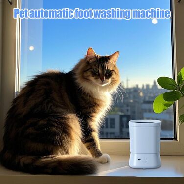 Набір для чищення лап собак - 2-х ступінчастий, для подорожей, дому, після прогулянок (блакитний)