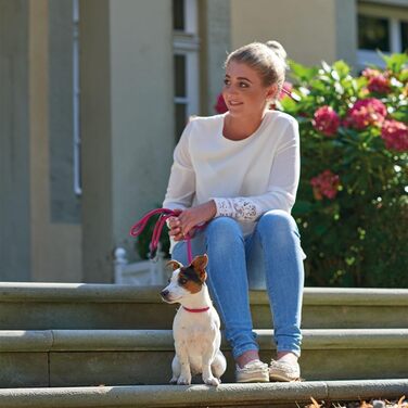 HUNTER Dressurhalsung FREESTYLE, чорний, міцний ошейник для тренувань та повсякденного використання, розмір L