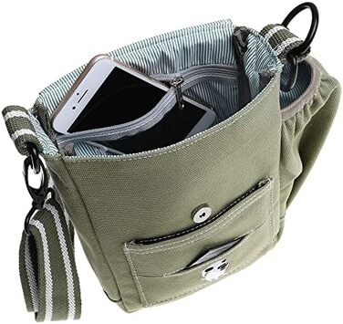 Сумка для прогулянок з собакою DOOG – регульована сумка для ласощів з відділенням для пакетів для вигулу та пляшкою води – зручна для щоденного використання (зелена)