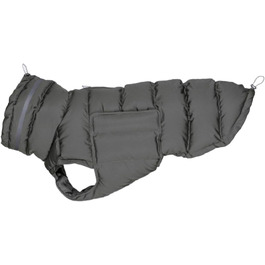 Зимовий теплий куртка для собак, водонепроникний зимовий одяг, тепла куртка від снігу, одяг для тварин, теплий одяг для великих собак, сірий колір