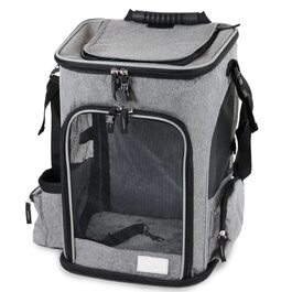 Рюкзак для собак PETSWORLD, складаний | Для тварин до 8,5 кг | Дихаючий, з сіткою | Ергономічна підкладка | Кишені та аксесуари