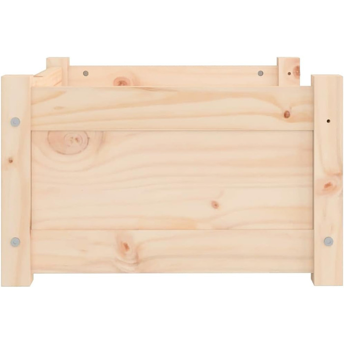 Ліжко для собак та котів білого кольору з масиву сосни. Корзина для собак та котів. Велике, середнє ліжко для собак та котів. Розміри: 55,5x45,5x28 см.