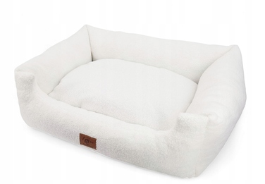 Ліжко-диван для собак Odol-Plusz, рожеве, прямокутне, розмір L 95x75 см