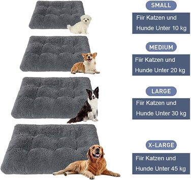 М'яке ліжко для собак, корзина для домашніх тварин, ліжко для собак, диван для собак, подушка для собак, килимок для собак, рожевий, 94x63 см