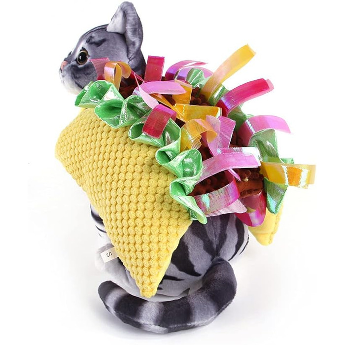 Костюм Тако для собак, карнавальний костюм для Хелловін, костюм хот-дога для собак, котів, маленьких, середніх та великих тварин, для свят та вечірок