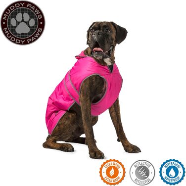 Дощовик для собак Ancol Storm Guard, рожевий, розмір XL