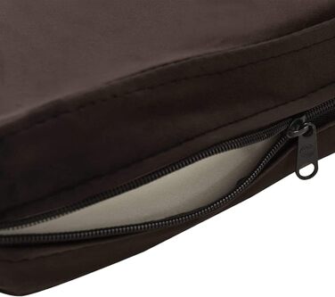 Диван для собак Tidyard: м'який лежак для домашніх тварин, коричневий, 72x45x30 см