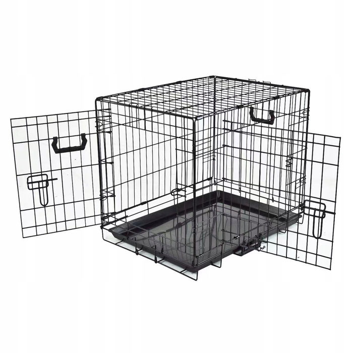 Металева клітка для середніх собак AML, 47 x 76 x 53 см