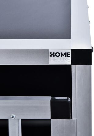 Транспортна переноска для собак Home Deluxe SKITO - M, 69x54x50 см, Алюміній/MDF, Срібно-чорний