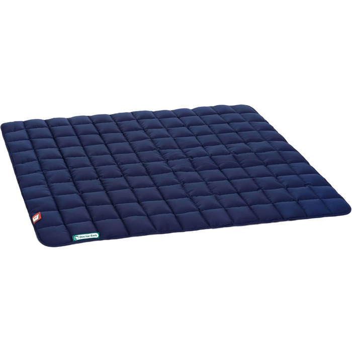 М'яка якісна лежанка для собак Doctor Bark, розмір M (80x70 см), K&ouml;nigsblau (Королівський блакитний), витривала, для дому та вулиці, пральна до 95°C