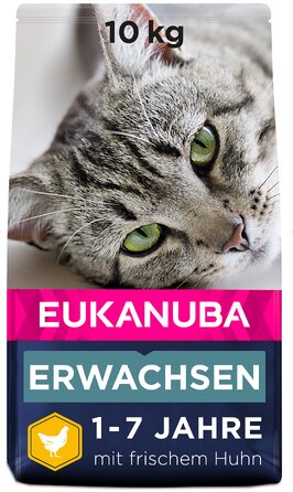 Сухий корм для котів Eukanuba з свіжим куркою, 10 кг