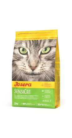 Сухий корм для котів Josera SensiCat для чутливого травлення, без смакових добавок, 10 кг