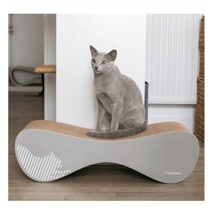 Дряпалка MyKotty Vigo, сіра