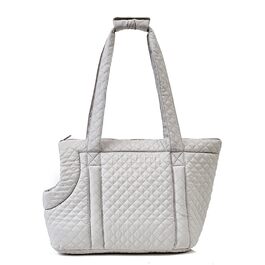 Транспортна сумка-переноска для собак | Сумка-гаманець з бавовни для маленьких собак, зимова переноска для собак, портативна та легка для кошенят, цуценят та котів, світло-сіра